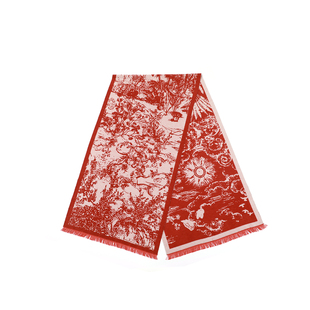 FANCET凡饰100%桑蚕丝围巾女真丝拉绒围巾披肩送妈妈生日礼物礼盒