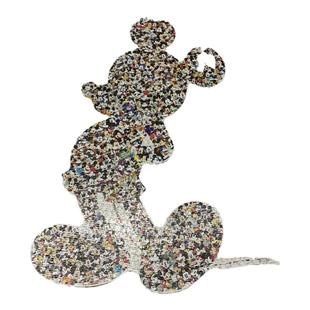 米奇拼图945片立体框睿思女生情人节生日礼物拼图带相框代拼成品