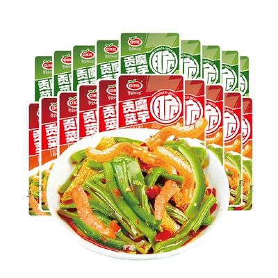 口水娃贡菜魔芋脆嫩爽口独立包装