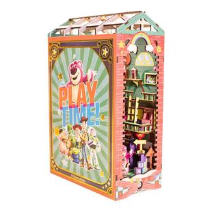 迪士尼玩具总动员书立diy小屋拼装模型3D立体拼图摆件生日礼物