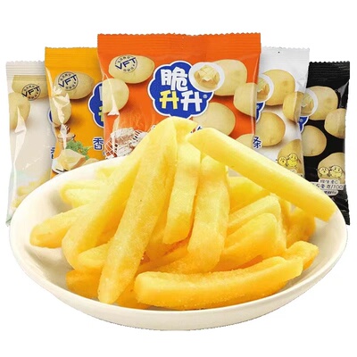 脆升升薯条香脆蜂蜜黄油薯片零食