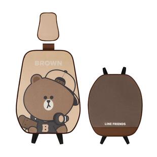 布朗熊卡通汽车坐垫四季通用座椅座垫女神专用车座套可爱夏季坐垫