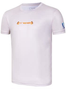 VICTOR/威克多胜利羽毛球服T-CO2505NL中国公开赛奶龙联名短袖T恤