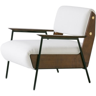 北欧设计师单人沙发椅 Oyo armchair 空间设计时尚复古休闲椅