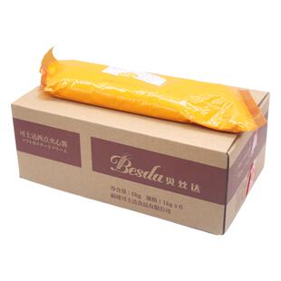 福建卡仕达酱糯米果馅料可士达酱料可丝达奶油酸奶面包榴莲奶酪酱