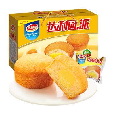 达利园注心蛋黄派好吃不上火