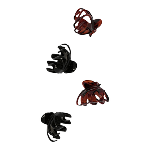 Goody歌妮发抓夹镂空刘海顶夹后脑勺百搭经典爪夹头饰发饰4个