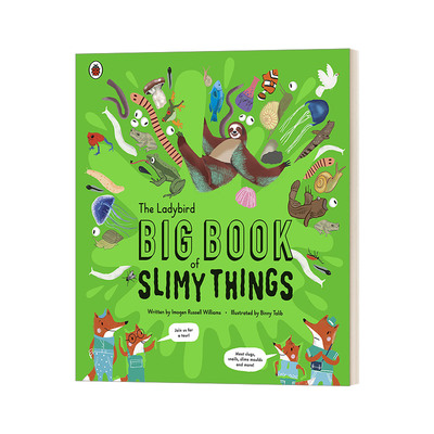 The Ladybird Big Book of Slimy Things 小瓢虫大百科 史莱姆 大开本精装 英文原版