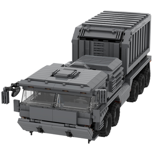 KooToys MOC原创积木蝙蝠侠黑暗骑士崛起班恩5轴核弹卡车积木卡车