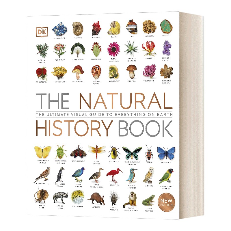 英文原版 The Natural History Book DK博物大百科 2021新版自然史图解 精装 英文版 进口英语原版书籍