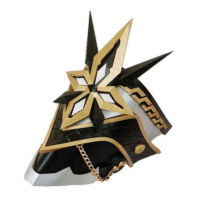 现货|原神愚人众执行官队长卡皮塔诺cosplay道具cos面具头盔头饰