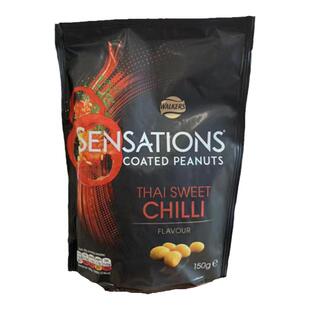 现货 英国Sensations Thai Sweet Chilli泰式甜辣脆皮花生零食