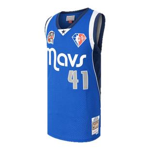 MITCHELL&NESS官方NBA诺维茨基Swingman系列男子速干球衣篮球服