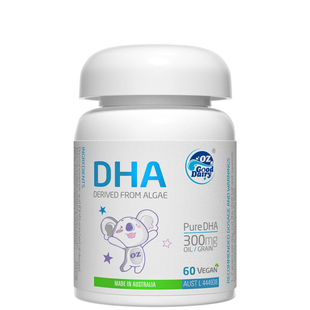 澳乐乳双有机高含量dha藻油60粒*4