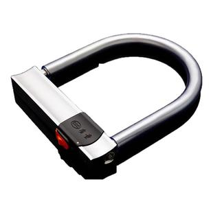 电动车锁C级摩托车锁自行车锁三轮车锁电瓶车U型锁防盗锁抗液压剪