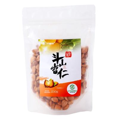 三只蜂鸟生杏仁250g打浆凉拌食用无壳坚果特产南甜新鲜原味无添加