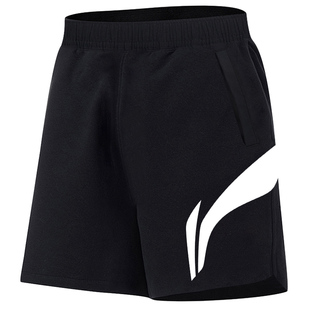 李宁运动裤短裤女2026夏季新款专业跑步速干瑜伽健身三分裤子外穿