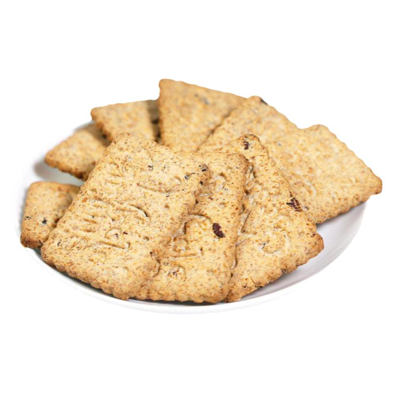 无蔗糖多麸高纤粗粮饼干孕妇无糖精低零食品脂卡饱腹代餐好吃小吃