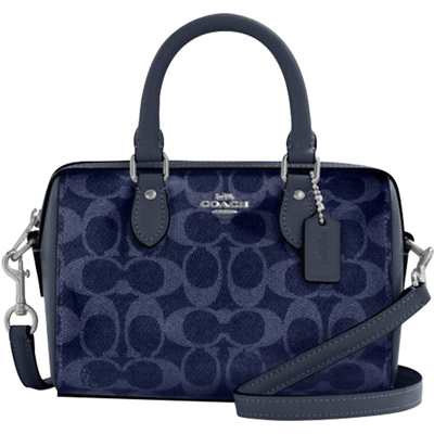 COACH/蔻驰2025新款丹宁蓝女包