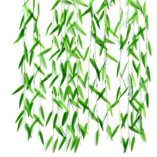 仿真柳叶柳条花藤室内阳台商场吊顶缠绕假花树叶壁挂藤蔓装饰藤条
