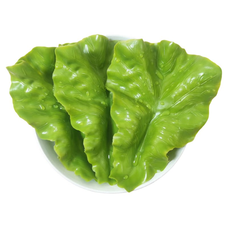 可水洗仿真生菜叶摆盘装饰道具