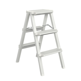格美居梯子家用铝合金人字梯折叠伸缩三步梯双面梯凳小型便携楼梯