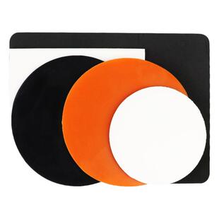 雷祈手拧式圆盘取样器皮垫克重仪取样刀橡胶垫板码布刀底板刻盘垫