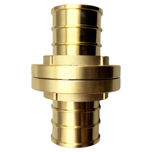 IMPA330875德式消防接头扣 船用皮龙水带连接接口水枪卡扣全铜制