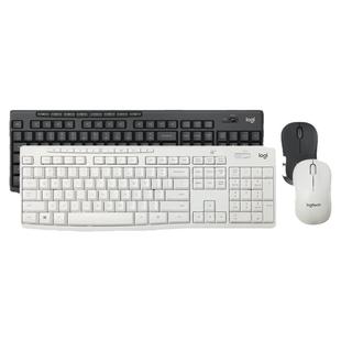 罗技g无线静音键鼠套装MK295/MK370蓝牙电脑办公打字键盘鼠标logi