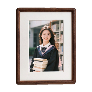大学生毕业定制打印照创意实木diy摆台高中集体合照纪念定制相框