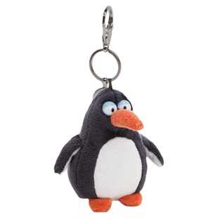 德国NICI专柜正品毛绒玩具玩偶钥匙扣包挂件雪豹树懒企鹅长颈鹿