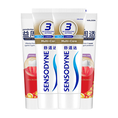 【烈儿宝贝直播间】益周适缓解牙龈红肿出血牙膏抗敏