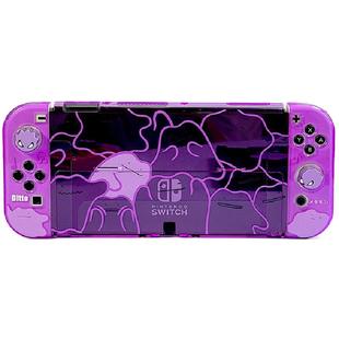 奇乐 任天堂switch2保护套switcholed保护壳NS硬壳紫色百变怪lite
