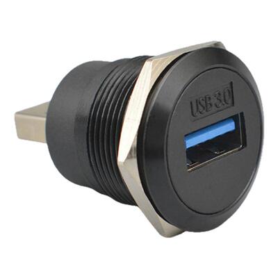 圆形母转公USB3.0模块数据连接器