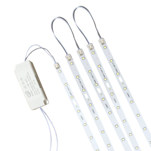 大型客厅LED光源板60厘米灯带65厘米一拖十灯条超亮三色变光灯芯