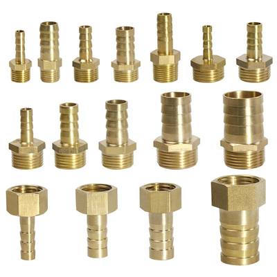 格强直销加厚铜宝塔直通接头