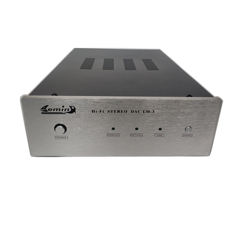 乐明DAC 双PCM1794 解码器 XMOS-USB 耳放 光纤 同轴 解码器