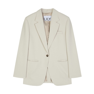 【LILY大师系列】商场同款2025女装经典职业通勤高级感西装外套