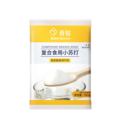 TOMIZ富泽商店百钻复合食用小苏打180g家用清洁去污碳酸氢钠烘焙