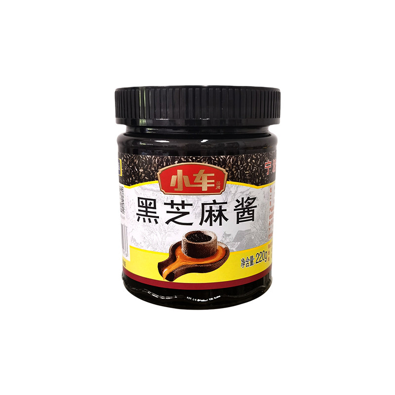 小车黑芝麻酱220g家用拌菜拌面包