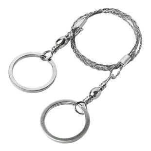 户外链条锯不锈钢手拉钢丝锯绳锯求生便携多功能线锯加长切割水草