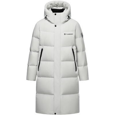 坦博尔新款过膝长款羽绒服