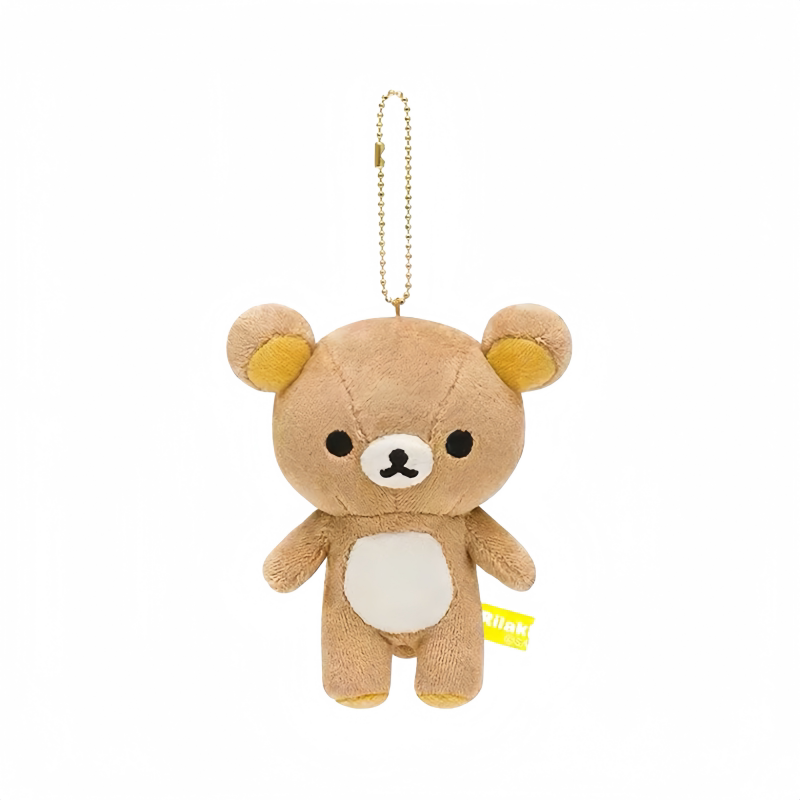正版轻松熊挂件rilakkuma玩偶毛绒公仔基础JOLINPET熊哥熊妹周边