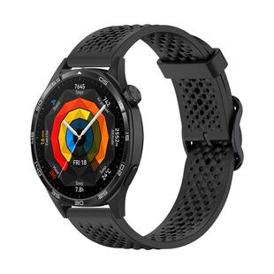 适用于华为gt6/gt5手表表带GT4硅胶透气watch5腕带4pro运动GTRunner2男Ultimate时尚女gt3/2夏天网洞清凉配件