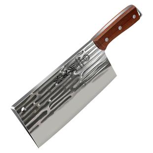 龙泉锻打菜刀家用斩切两用刀切菜刀厨师专用商用砍骨阳江刀具正品