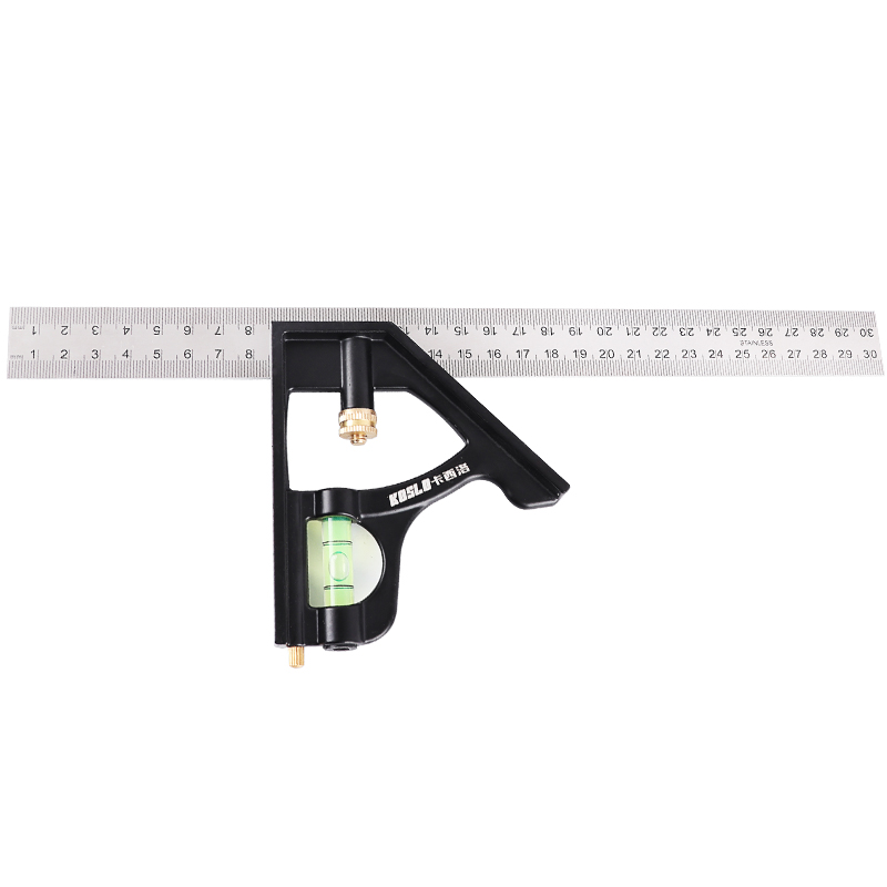 活动角尺高精度不锈钢90度直角尺45多功能组合移动木工专用工业级