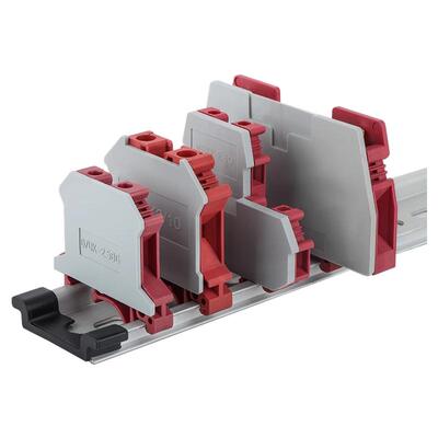 UK系列接线端子挡片D-UK2.5B端板D-UK3/10挡板URTK封板TS-K小隔片