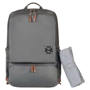 2025新款简便商务式双肩大容量母婴包奶爸奶妈轻便带娃出行妈咪包