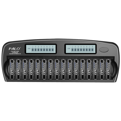 星威5号充电电池充电器16槽智能套装KTV话筒麦克风专用五号大容量