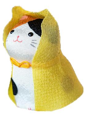 同合日本进口可爱猫咪摆件日式生日祝福礼物摆件车载摆件情人节